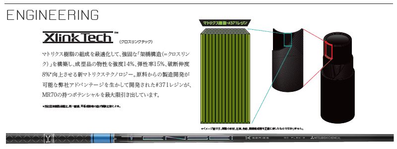 三菱（MITSUBISHI） ピンG400 スリーブ付きシャフト 三菱ケミカル