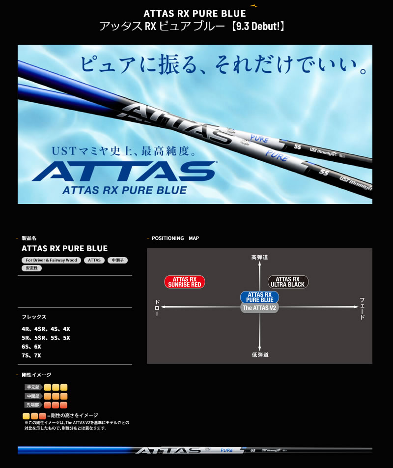 Titleist（タイトリスト） 1年保証 スリーブ付きシャフト USTマミヤ