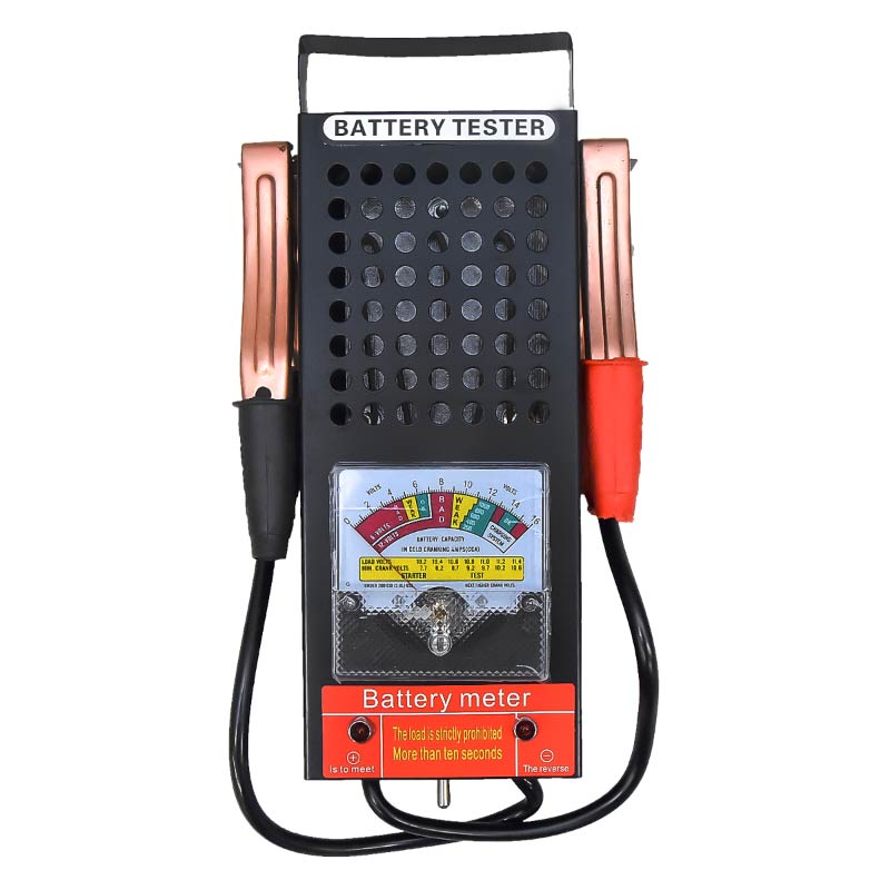 バッテリーチェッカー バッテリーテスター 12v ワニ口配線付き アナログ表示 電圧計 テスタ へたり バッテリー上がり カー用品 車 異常 最大84 Offクーポン