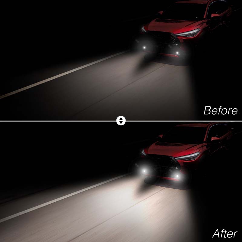 ダイハツ ハイゼットトラック S500P S510P フォグランプ led L1B 2色