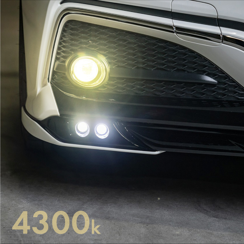 CustomDivine 互換 ホンダ LED フォグランプ ステップ[kae1 ホンダ ステップワゴン RP系 フォグランプ LED イカリング付