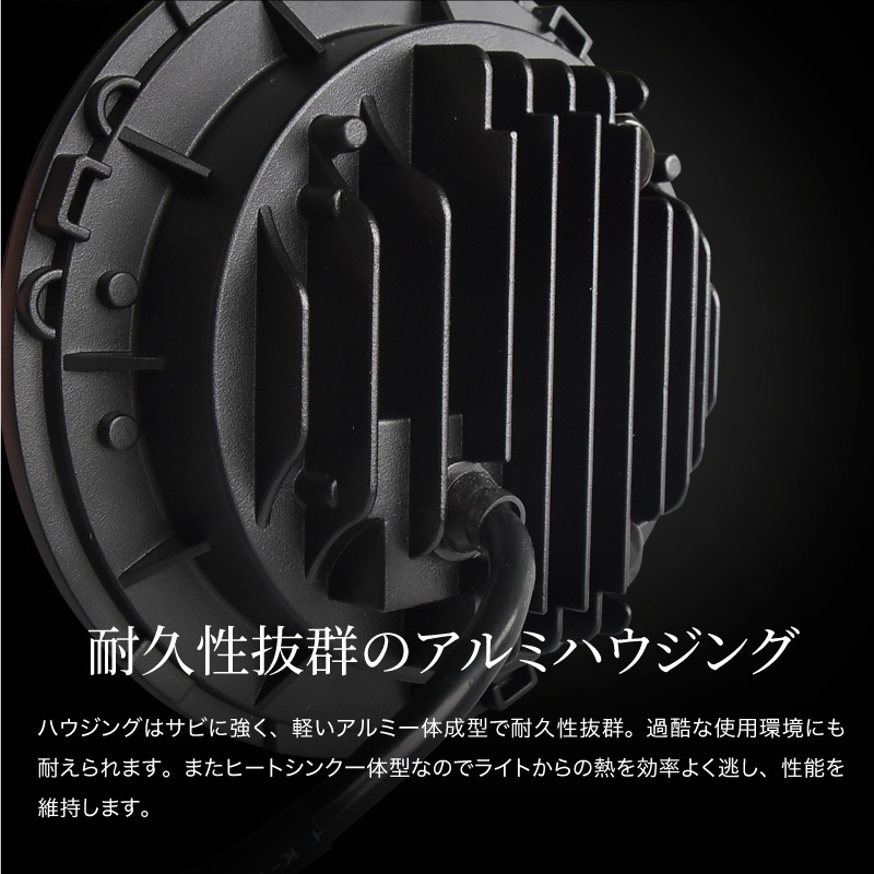 ジムニー JB64 ジムニーシエラ JB74 LED ヘッドライト 7インチ 5スター