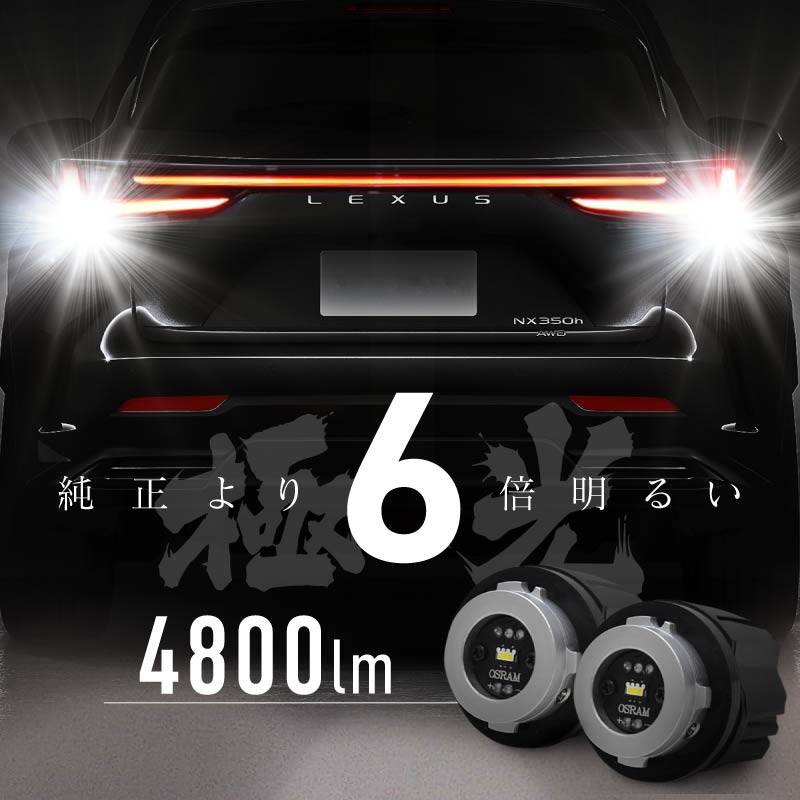 レクサス NX バックランプ LED lw5b タイプB 爆光 明るい ホワイト 白