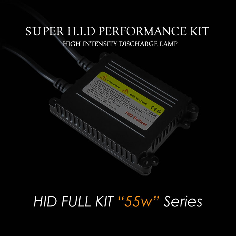 HIDキット 55W フルキット バラスト バーナー 1年保証付 H1 H3 H3C H4
