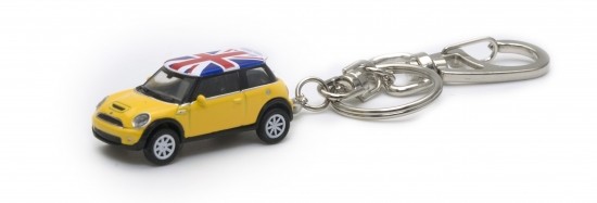 キーチェーン ミニカー付き MINI : モタスポと雑貨のゼウスジャパン