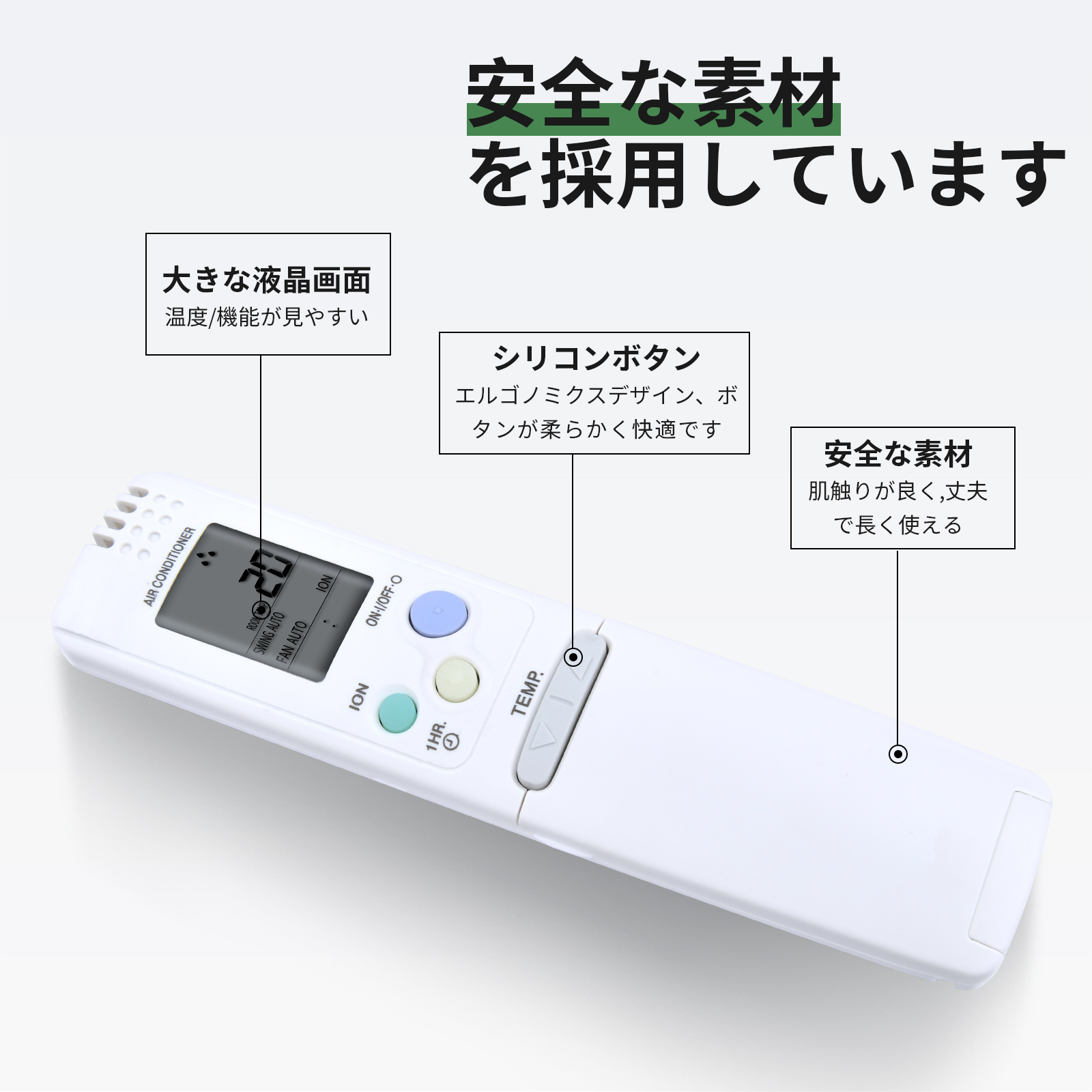 AVTVA RCS-SR1 RCS-SR2 SANYO サンヨー 用の エアコンリモコン SAP