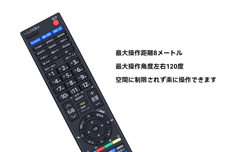 テレビのリモコン AVTVA CT-90282 TOSHIBA 東芝 用の デジタルテレビリモコン テレビ