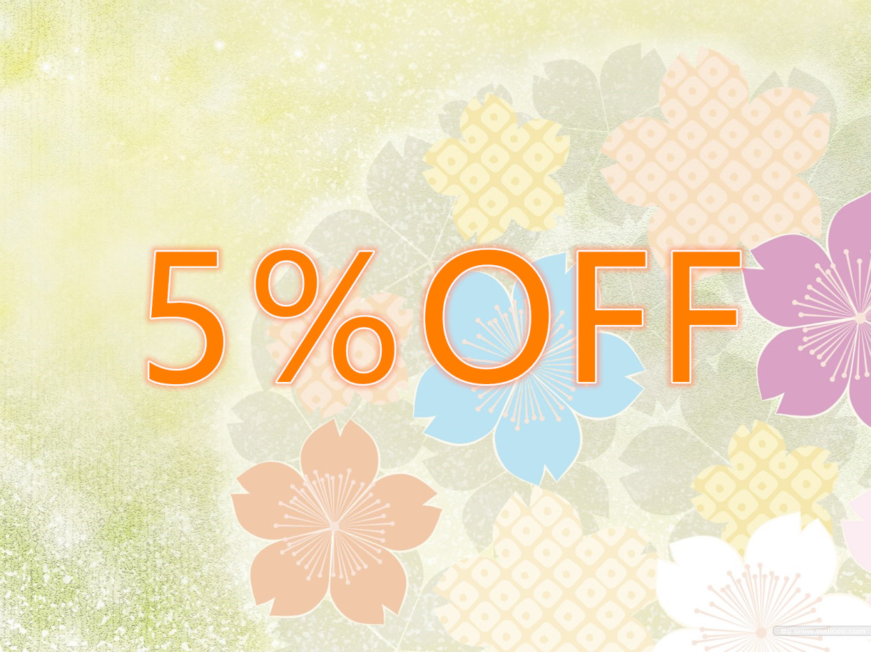 shellの「5%off」のクーポン