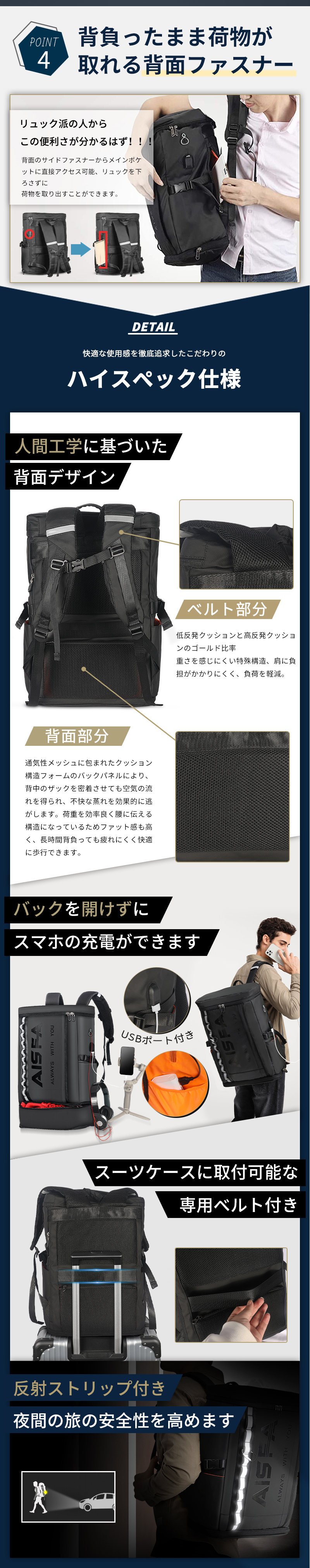 バッグ レディース メンズ バッグインバッグ バッグハンガー 収納 バッグ用 リュック アウトドア