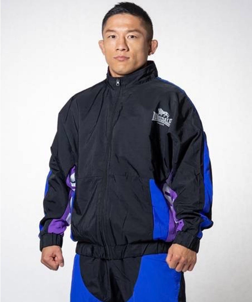 ナイロンジャケット メンズ ウインドブレーカー ライトアウター トレーニングジャケット スポーティ ロゴプリント ファッション (001770)｜zip｜04