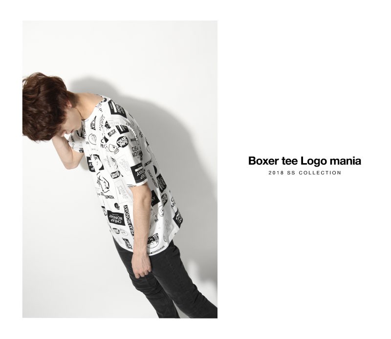 CHEAP MONDAY LOGO短Tee