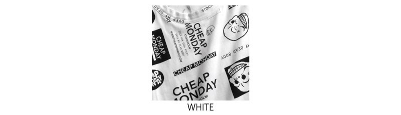 CHEAP MONDAY LOGO短Tee