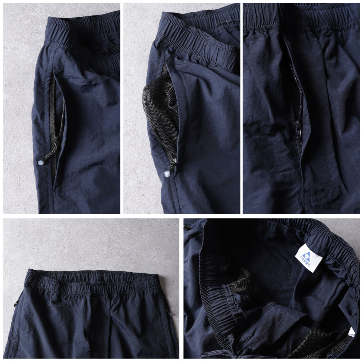 vintage】希少70sYZIPサイドフルジップ中綿フレアナイロンパンツ