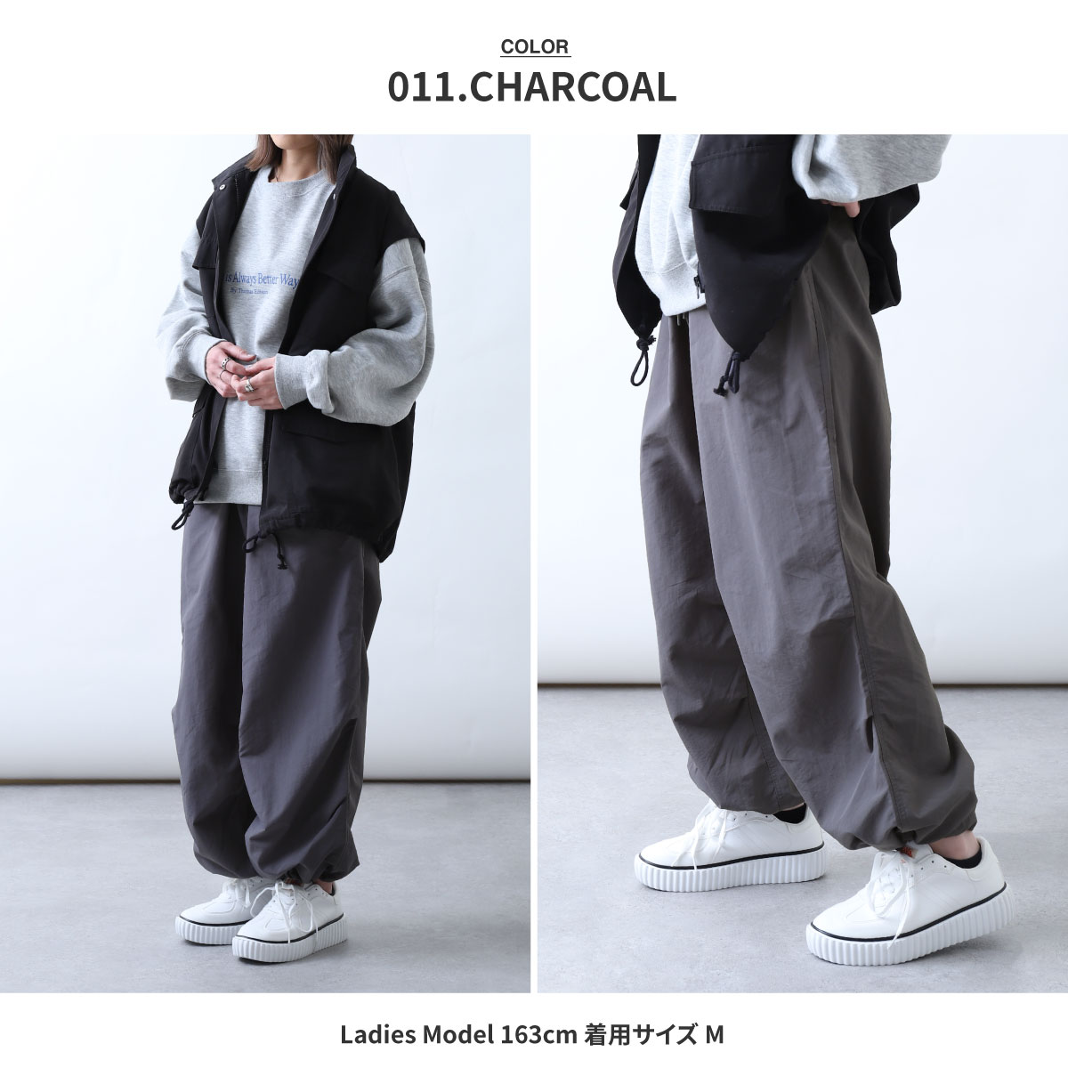 ZIP FIVE スノーパンツ メンズ ナイロンパンツ イージーパンツ