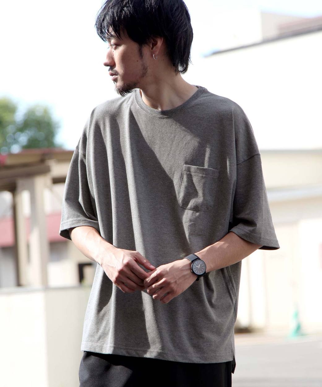 Tシャツ Tシャツ ジップファイブ ビッグtシャツ メンズ おしゃれ 半袖 カットソー クルーネック ビッグシルエット 鹿の子 夏 夏物 夏服 bz Zip 通販 Paypayモール