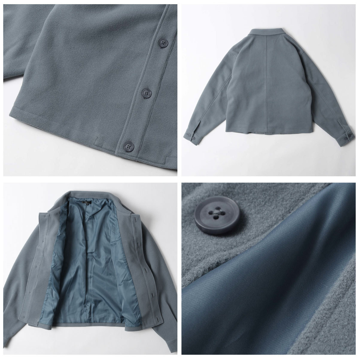 CPOジャケット メンズ ジャケット ブルゾン ウールライク アウター くすみカラー (20035-34sz) :20035-34sz:zip -  通販 - Yahoo!ショッピング