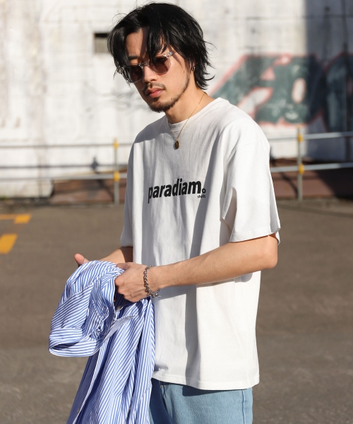 Tシャツ メンズ 半袖 半袖Tシャツ ロゴT ロゴ ロゴプリント ユニセックス ファッション (22009-11gz) ＃