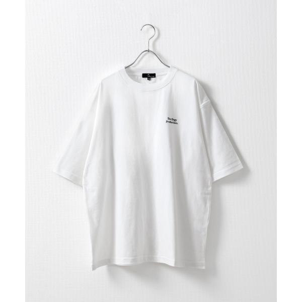 Tシャツ メンズ 半袖Tシャツ カットソー ロゴプリント ワンポイント バックプリント フォトプリント ロゴ刺繍 ファッション (23002-11gz) ＃｜zip｜02