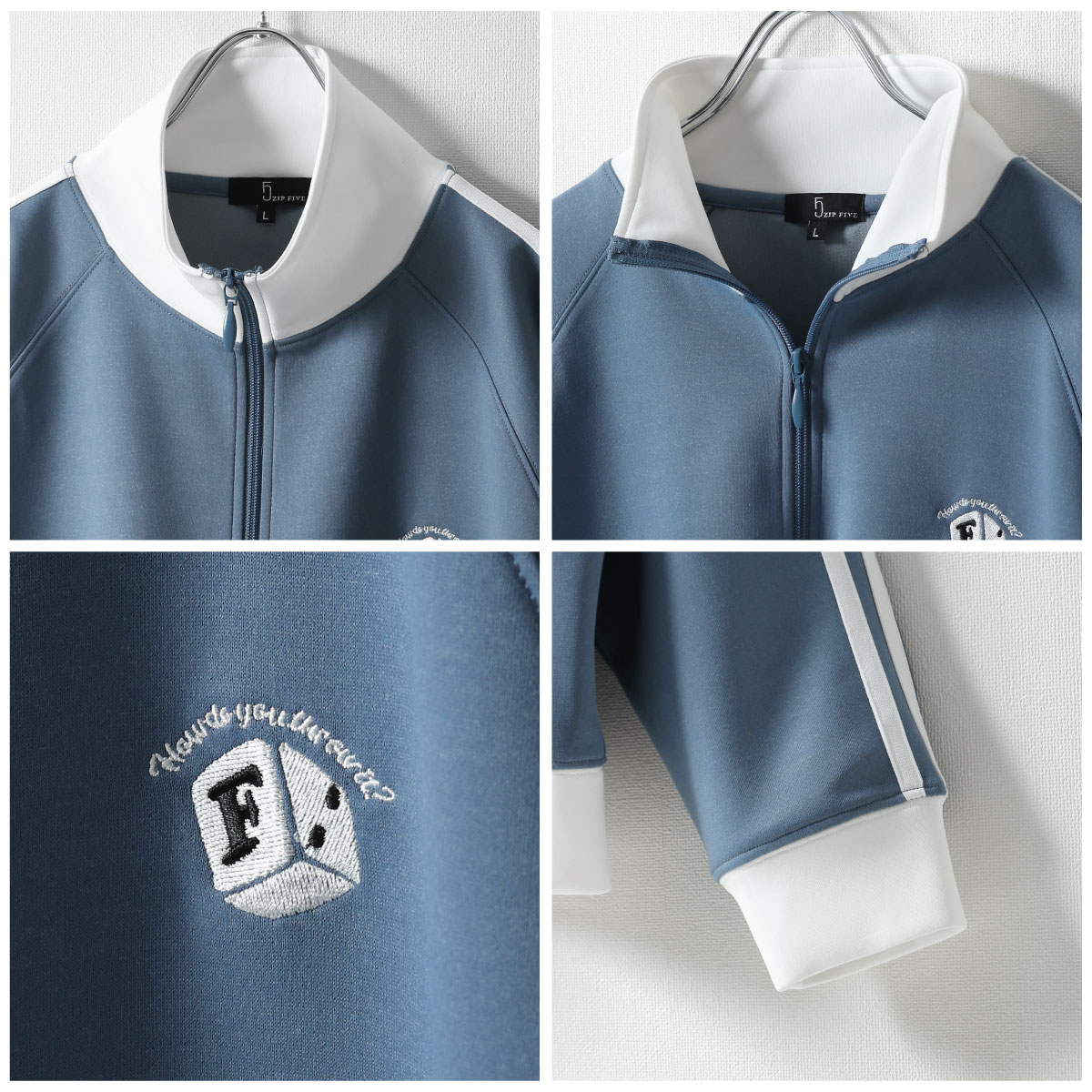 ZIP FIVE トラックジャケット メンズ ジャージ ジャージ上