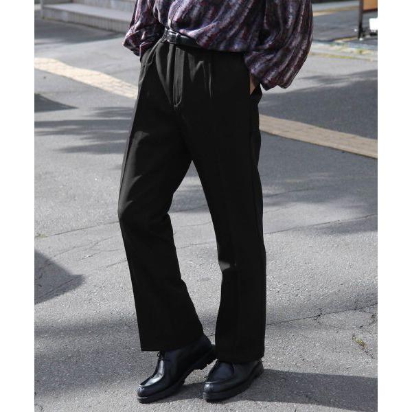 スラックス メンズ フレアパンツ スラックスパンツ ロングパンツ くすみカラー ファッション (az21035z)｜zip｜03
