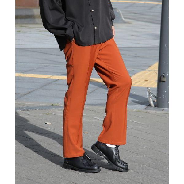 スラックス メンズ フレアパンツ スラックスパンツ ロングパンツ くすみカラー ファッション (az21035z)｜zip｜04