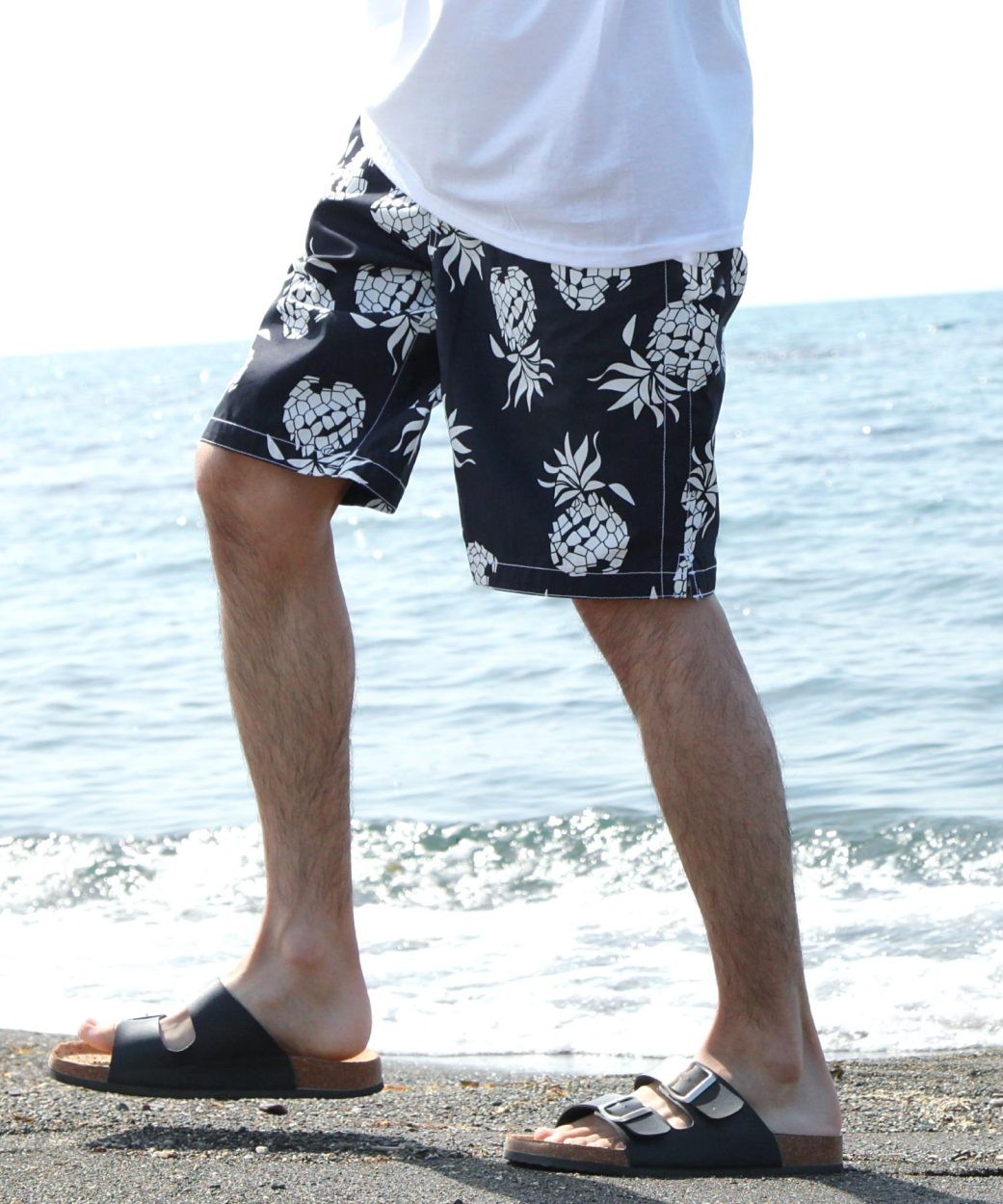 サーフパンツ メンズ 海パン 巾着付き 水陸両用 ショートパンツ