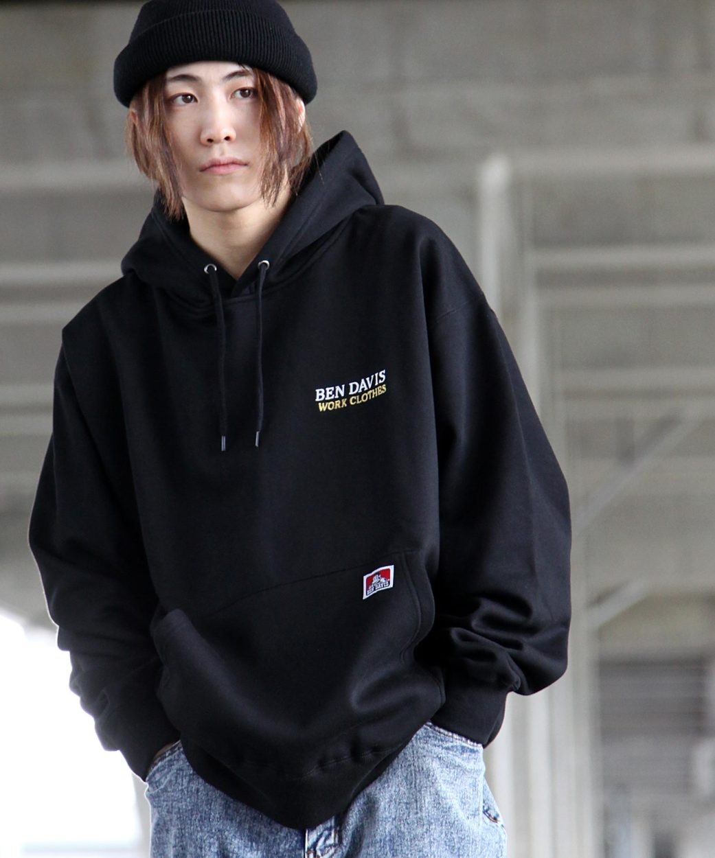 Ben Davis プルオーバーパーカー メンズ パーカー プルオーバー 裏起毛 ビッグシルエット バックプリント ベンデイビス C Zip 通販 Paypayモール