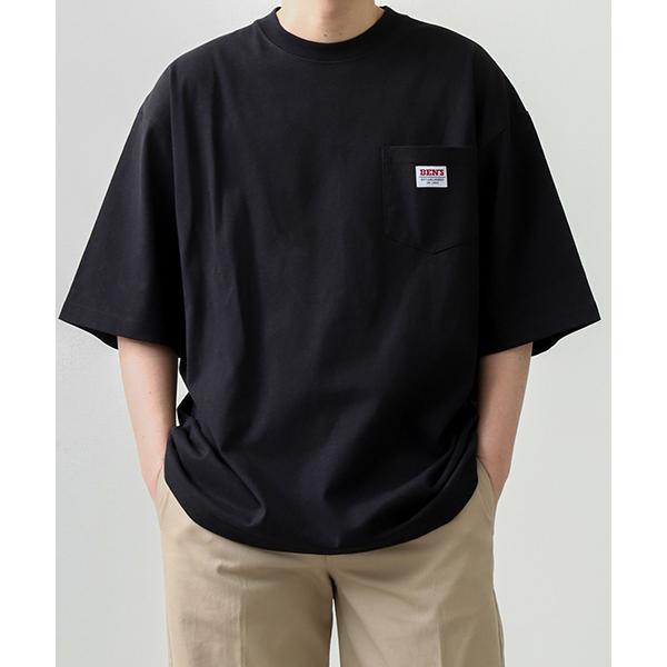 Tシャツ メンズ 半袖Tシャツ ポケT カットソー ポケットTシャツ ワンポイント オーバーサイズ ピスネーム クルーネック ファッション (c-23580914) ＃｜zip｜02