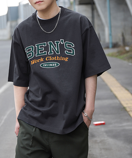 Tシャツ メンズ 半袖tシャツ 半袖 カットソー ロゴ ロゴデザイン ビッグシルエット ファッション C C Zip 通販 Yahoo ショッピング