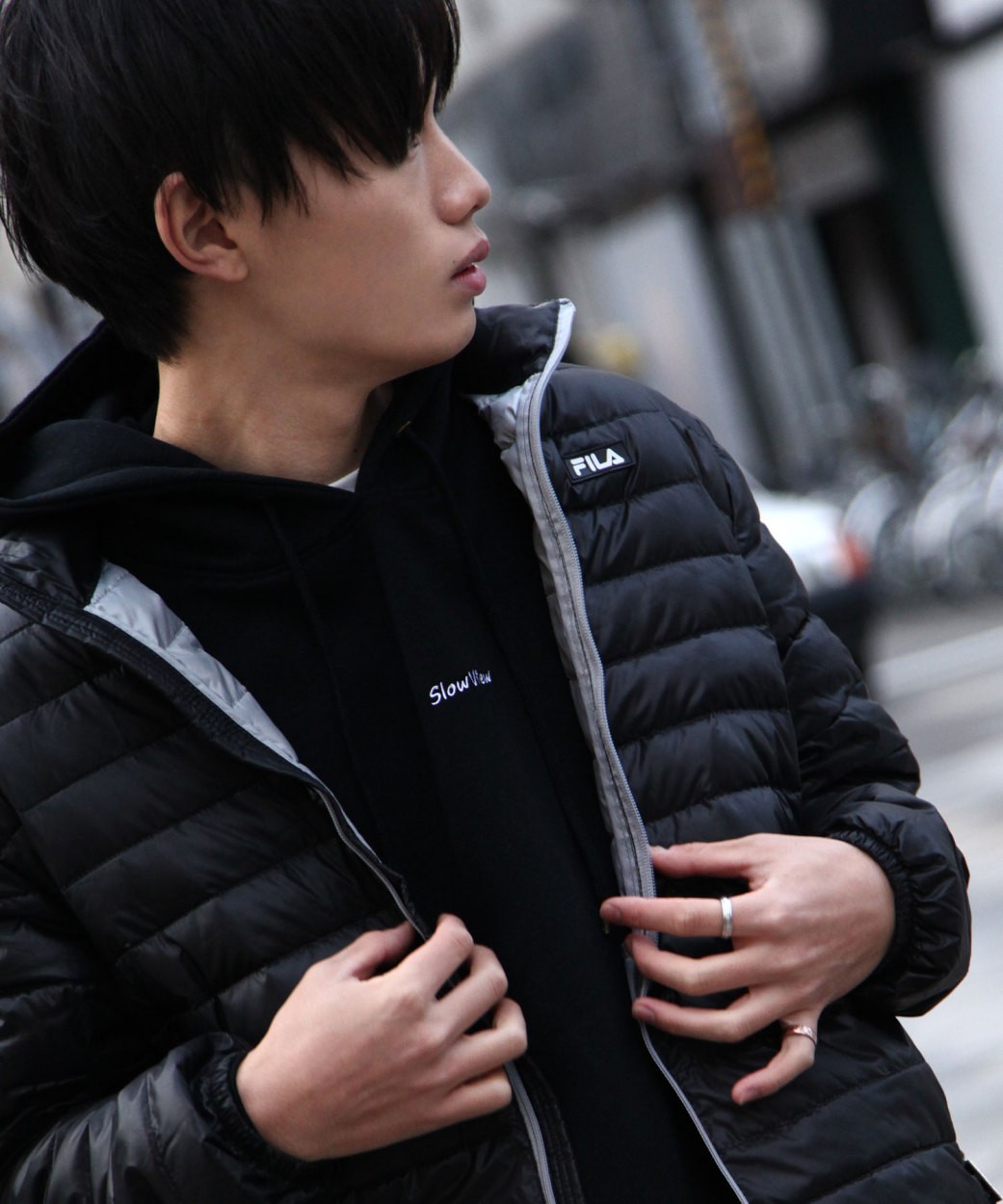 Fila ダウンジャケット メンズ 中綿ジャケット ジャケット ブルゾン アウター ロゴ ワンポイント 冬 冬物 冬服 Fh7603 Zip 通販 Paypayモール