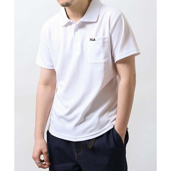 ポロシャツ メンズ シャツ 半袖 ポケット付き ロゴ刺繍 ワンポイント ゴルフウェア ファッション (fh8120) ＃｜zip｜02