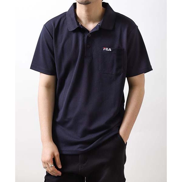 ポロシャツ メンズ シャツ 半袖 ポケット付き ロゴ刺繍 ワンポイント ゴルフウェア ファッション (fh8120) ＃｜zip｜04