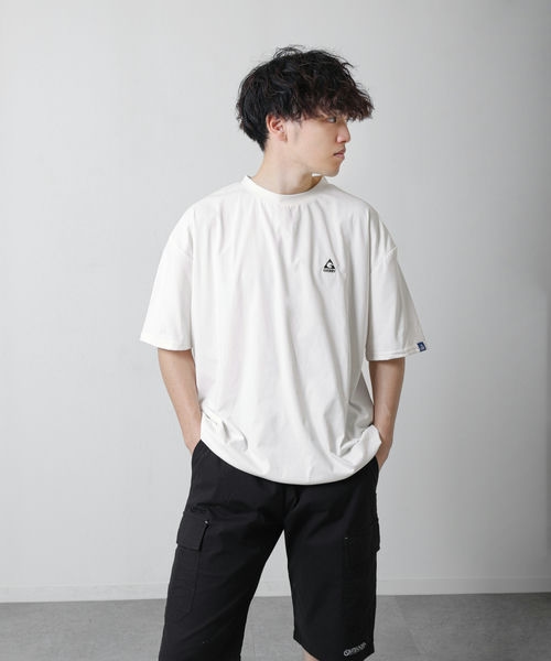 Tシャツ メンズ カットソー 半袖 半袖Tシャツ バックプリント ブランドロゴ ファッション (ge...