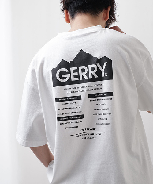 Tシャツ メンズ GERRY 半袖 ファッション (ge24su12) ＃