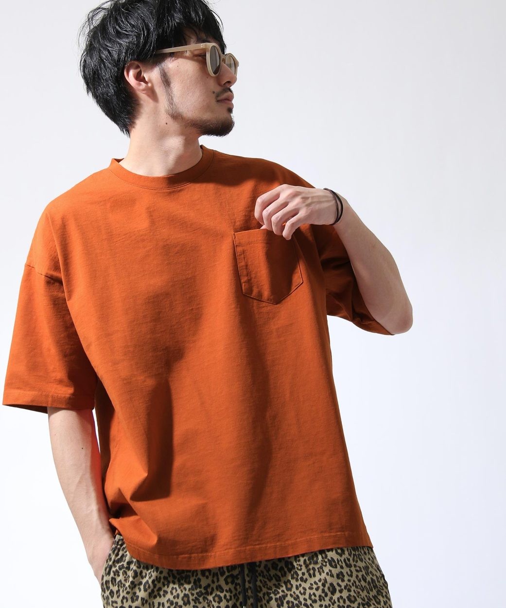 Tシャツ Tシャツ メンズ おしゃれ 半袖 カットソー ビッグシルエット ナノテック 防臭 抗菌 無地 夏 夏物 夏服 I Zip 通販 Paypayモール