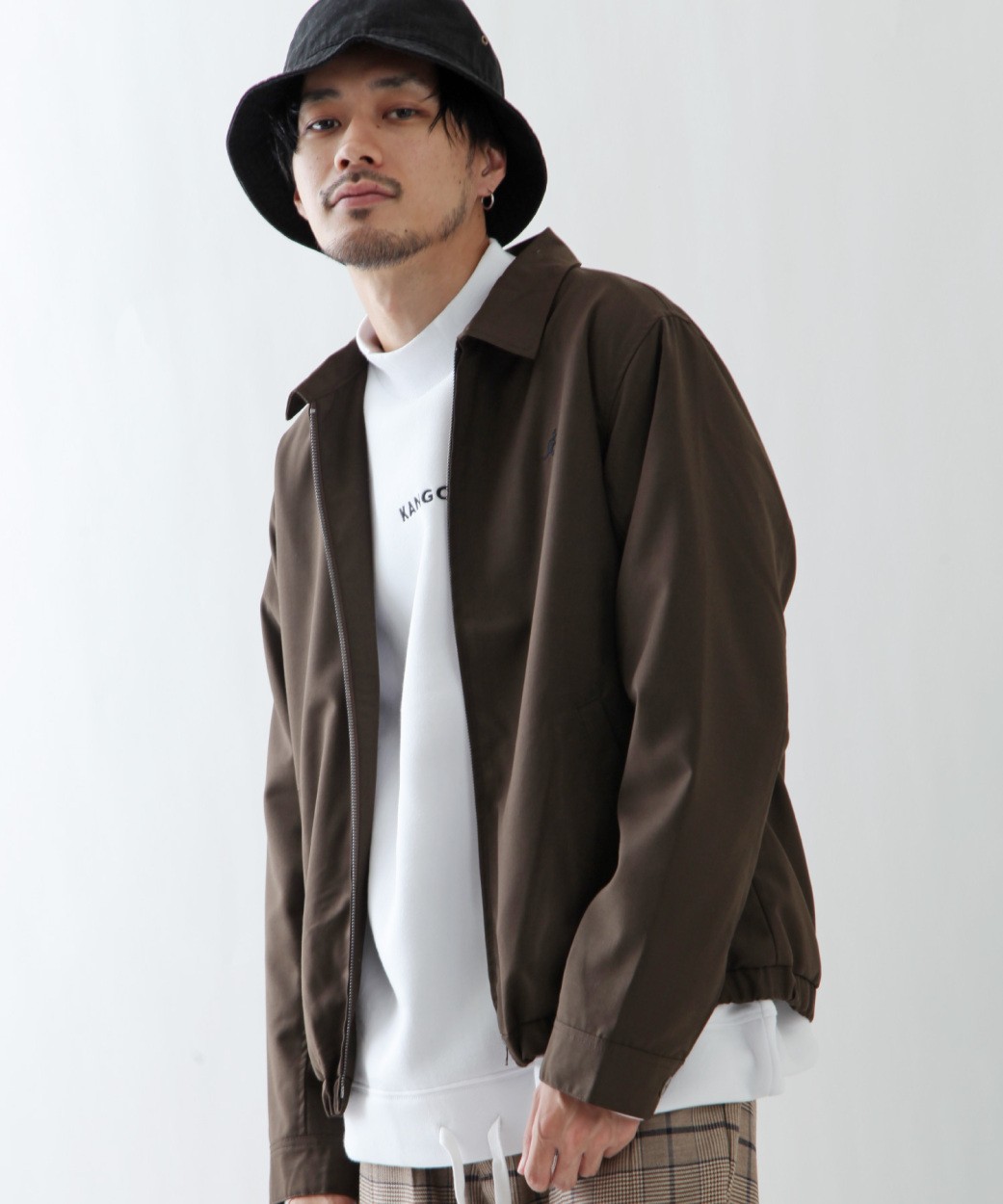 Kangol スイングトップ メンズ コーチジャケット セットアップも可