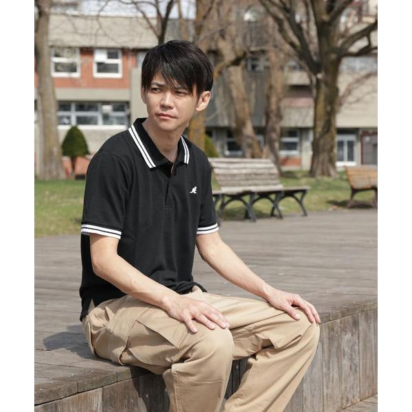 ポロシャツ メンズ 半袖 半袖シャツ ワンポイント ゴルフウェア チェック柄 カンゴール ファッション (kgaf-0305)｜zip｜11