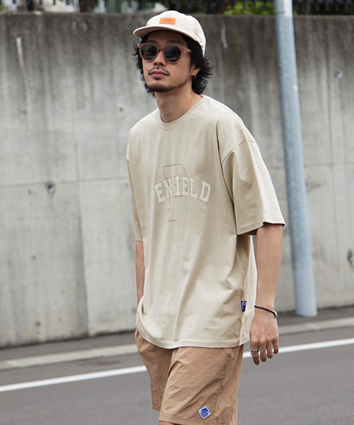 Tシャツ メンズ カットソー 半袖 半袖Tシャツ クルーネック カレッジ