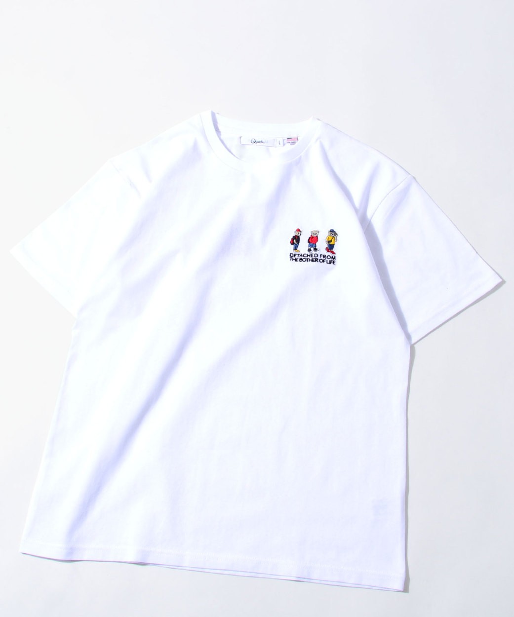 Tシャツ Tシャツ メンズ おしゃれ 半袖 カットソー ロゴ ロゴ刺繍 ワンポイント Usaコットン Q 152 21g Zip 通販 Paypayモール