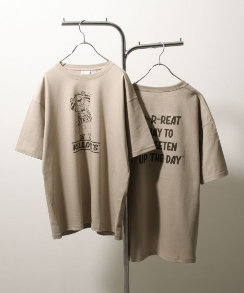 Tシャツ メンズ シャツ 半袖 半袖シャツ メンズ ユニセックス 刺繍 イラストプリント ファッション (sk-klg001)＃｜zip｜05