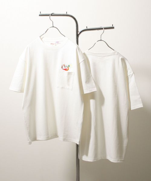 Tシャツ メンズ シャツ 半袖 半袖シャツ メンズ ユニセックス 刺繍 イラストプリント ファッション (sk-klg001)＃｜zip｜18