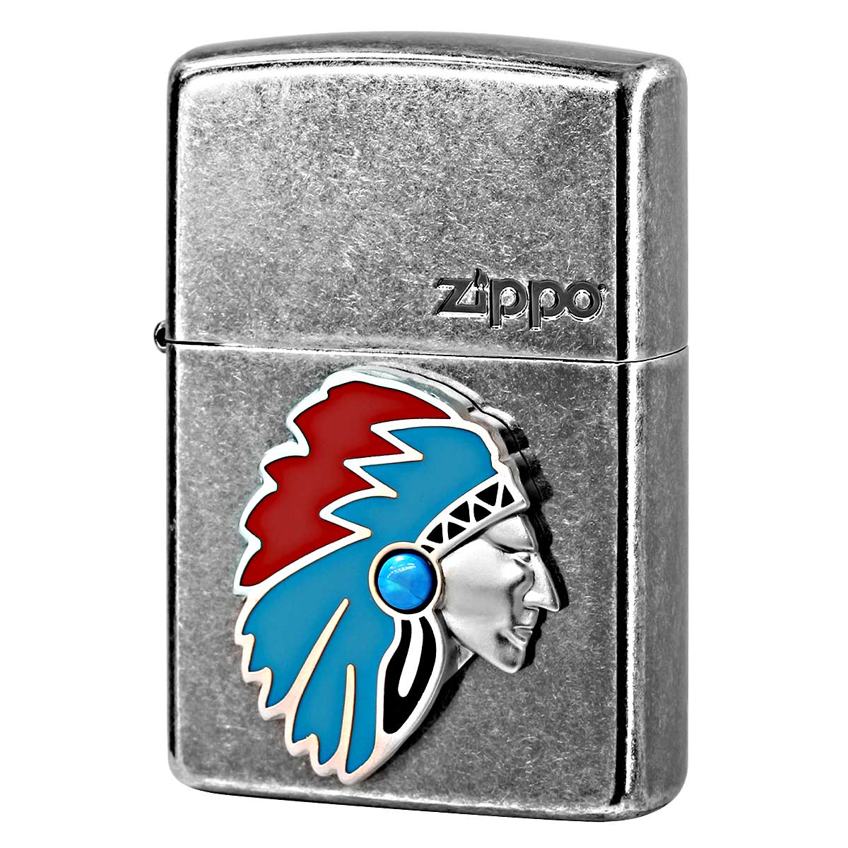 ZIPPO Zippo ジッポライター ネイティブアメリカン メタル