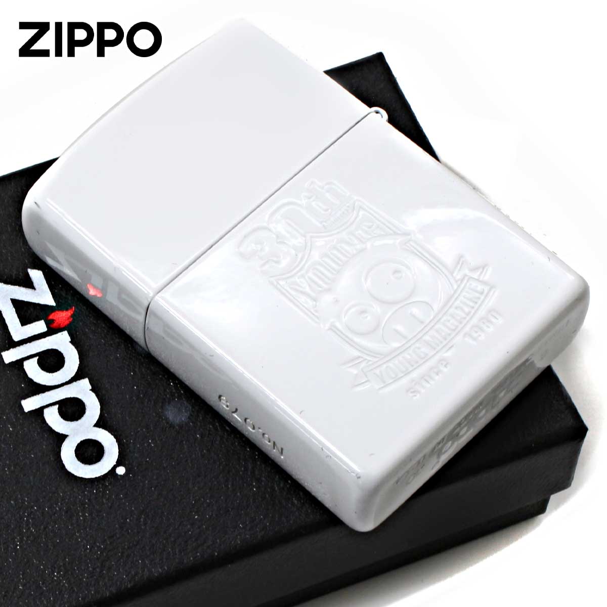 キスシス　30周年記念 kiss×sis zippo 未使用 ジッポー　ライター 楽天市場】【送料無料】講談社ヤングマガジン30週年記念ZIPPO