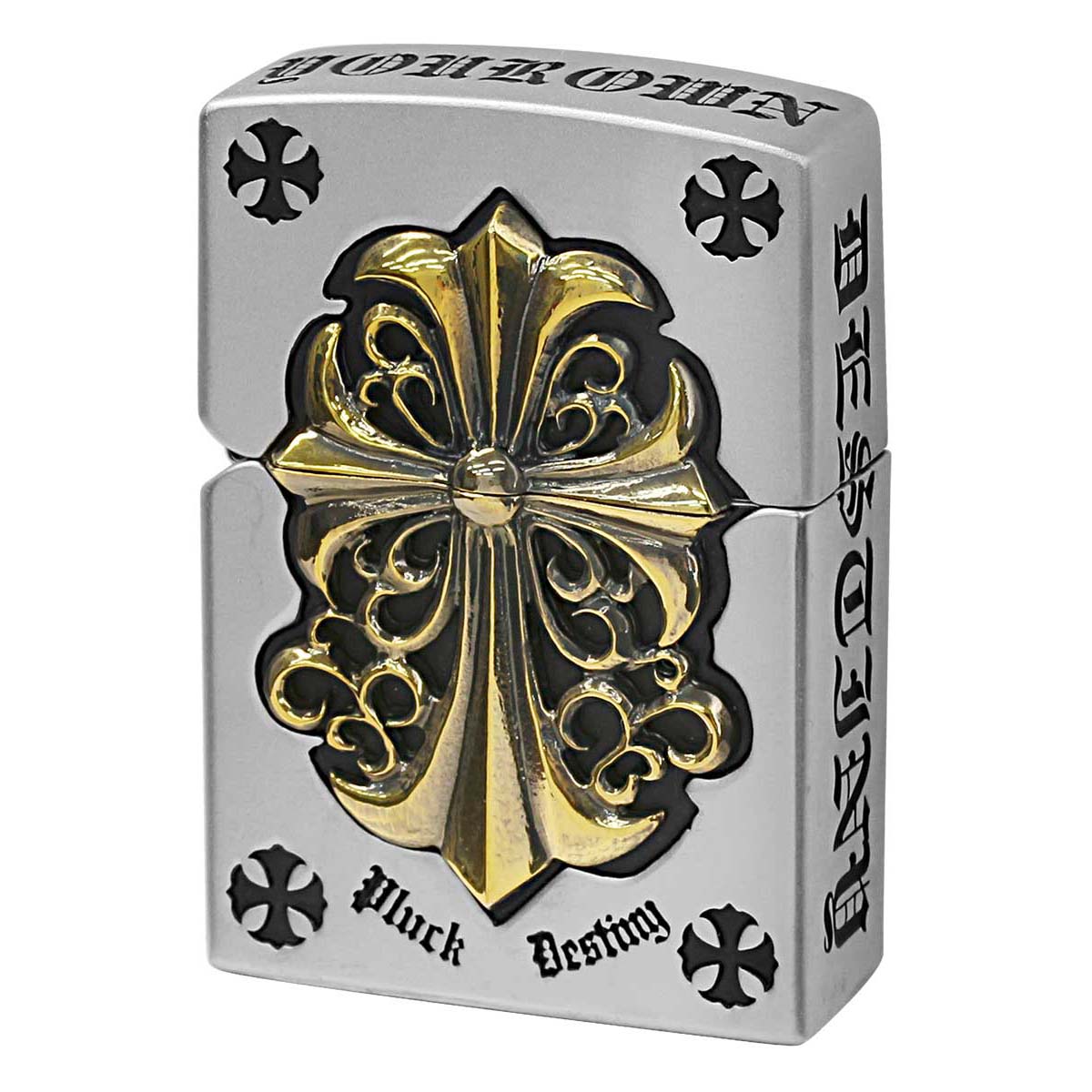 ZIPPO（ジッポー） ジッポライター クロス 十字架 フルメタル