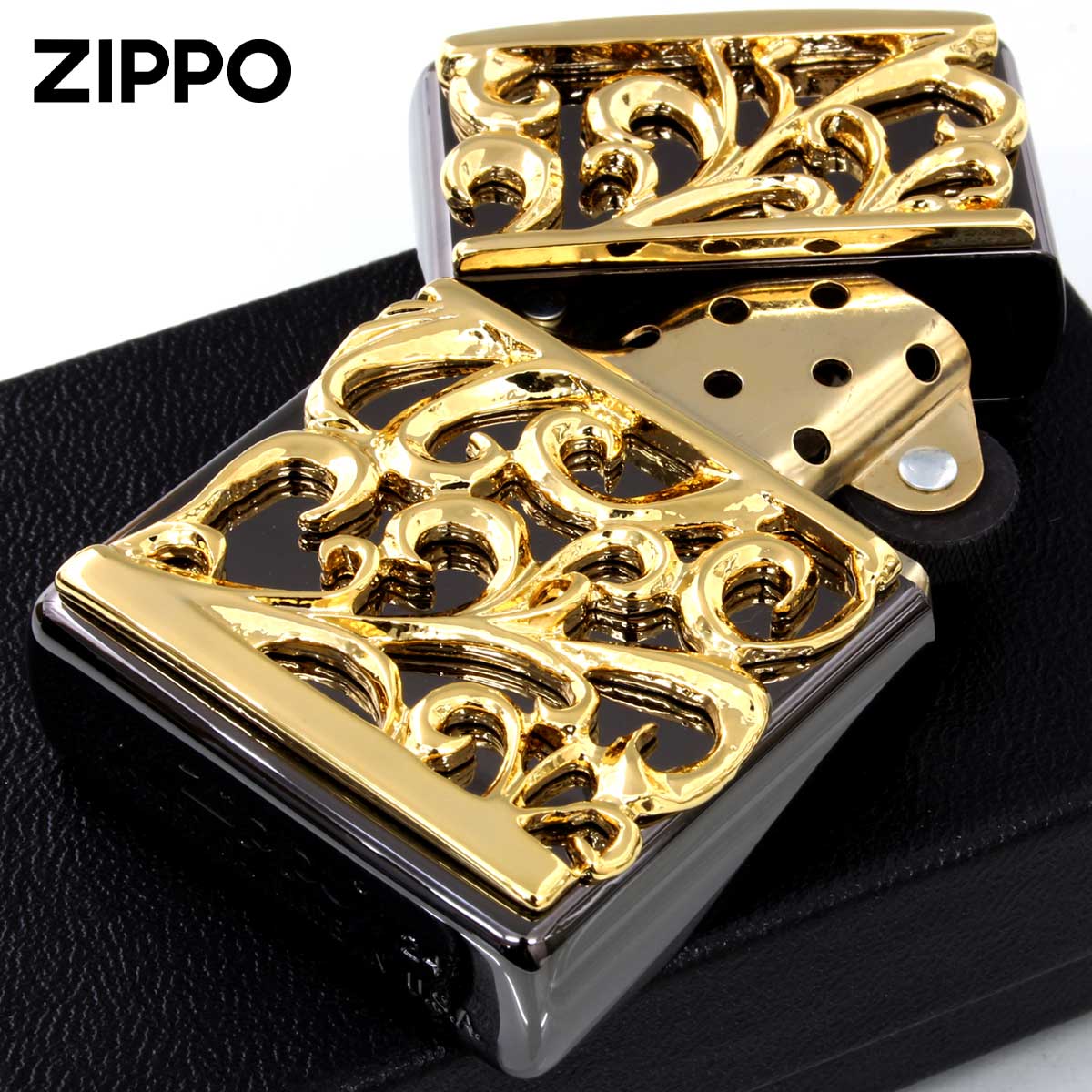 ZIPPO（ジッポー） ジッポライター アラベスク 唐草 メタル デビル 