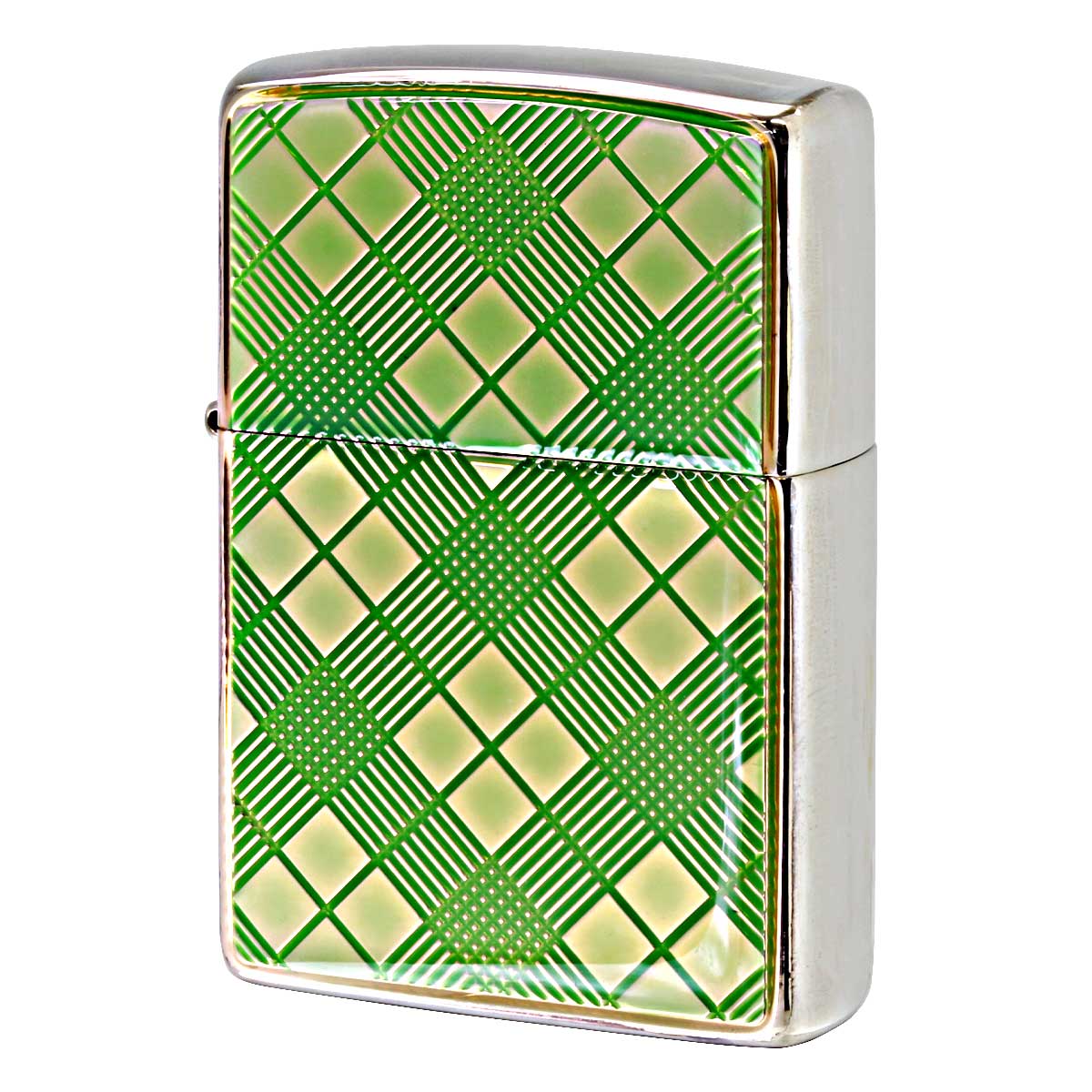 ZIPPO（ジッポー） ジッポライター ダイヤモンドカット アーガイル柄