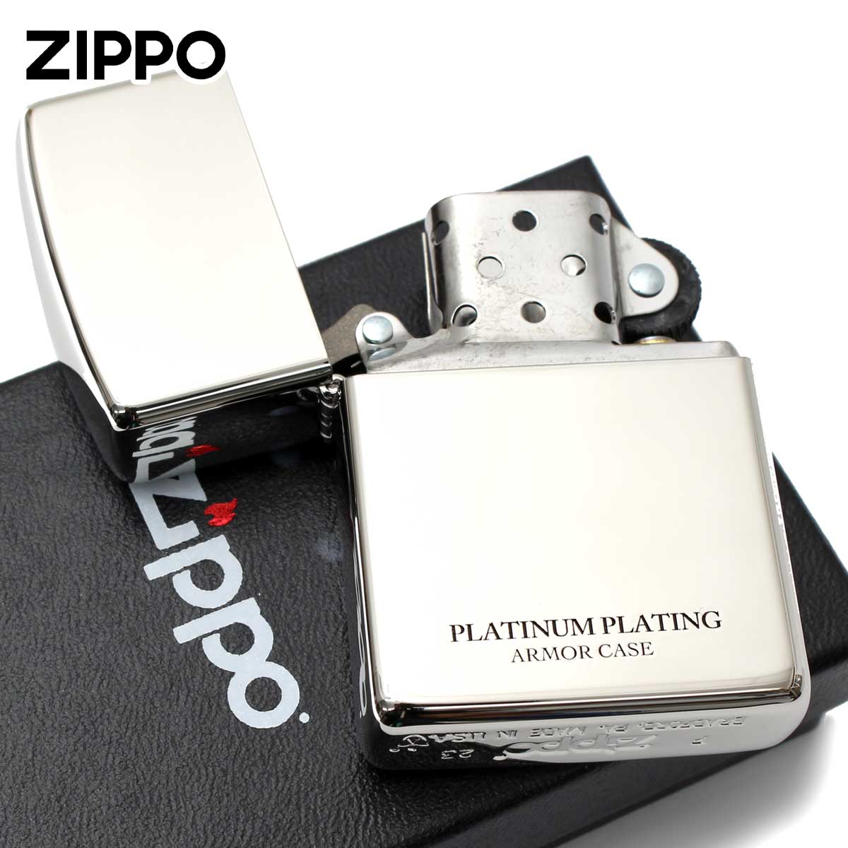 アーマーチタン Zippo ジッポライター アーマー プラチナ