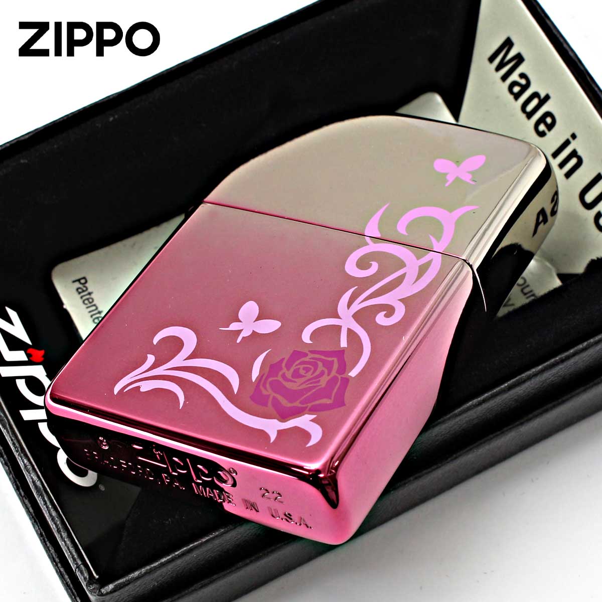 ZIPPO（ジッポー） ジッポライター 薔薇 ローズ Rose ミステリアス 