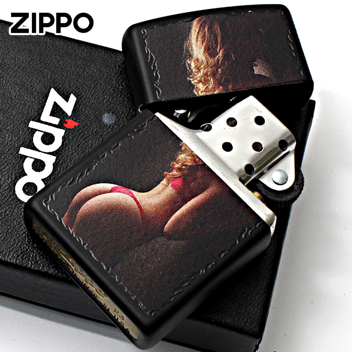 ZIPPO Zippo ジッポライター セクシー ガール レッド