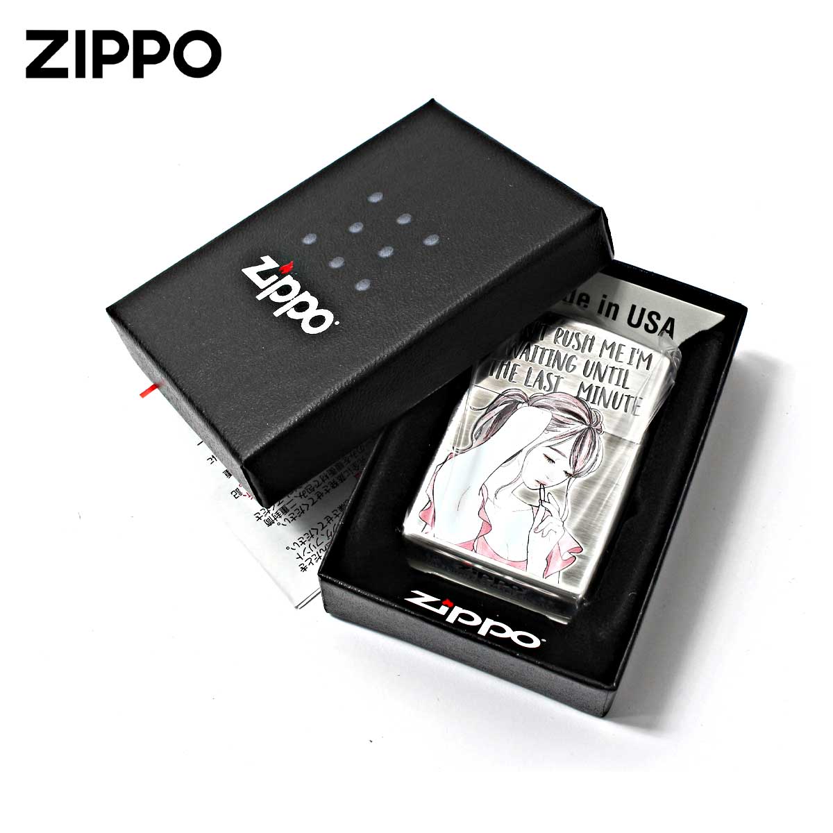 zi 134　マールボロ　セクシー　ジッポー　未使用 ZIPPO（ジッポー） ジッポライター 萌え ガール MOE Girl セクシー